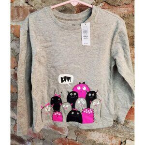 Baby GAP Girl’s Halloween Monster T-Shirt - Size 5T - New